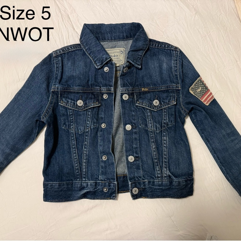 Polo by Ralph Lauren Blue Jean Jacket Classic Style